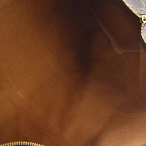 LOUIS VUITTON DUFFLE KEEPALL 50 TRAVEL HANDBAG MONOGRAM - Picture 9 of 10